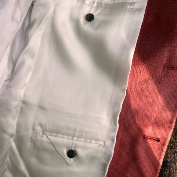 Oscar de la Renta Silk Wool Blend Sport Blazer 40R - Picture 12 of 15